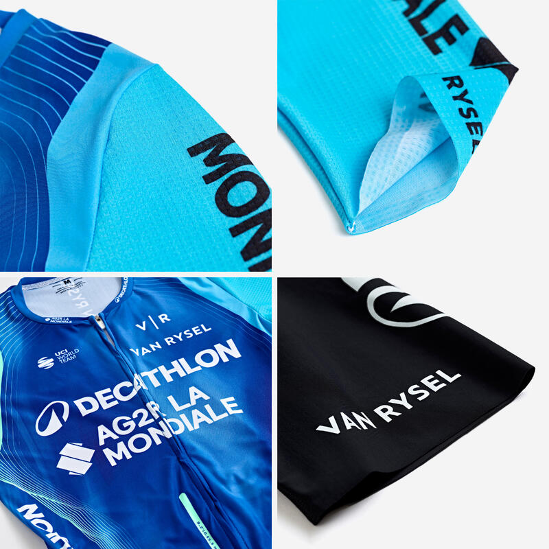 Kombinezon rowerowy Van Rysel RCR PRO oficjalny Decathlon AG2R La Mondiale Team
