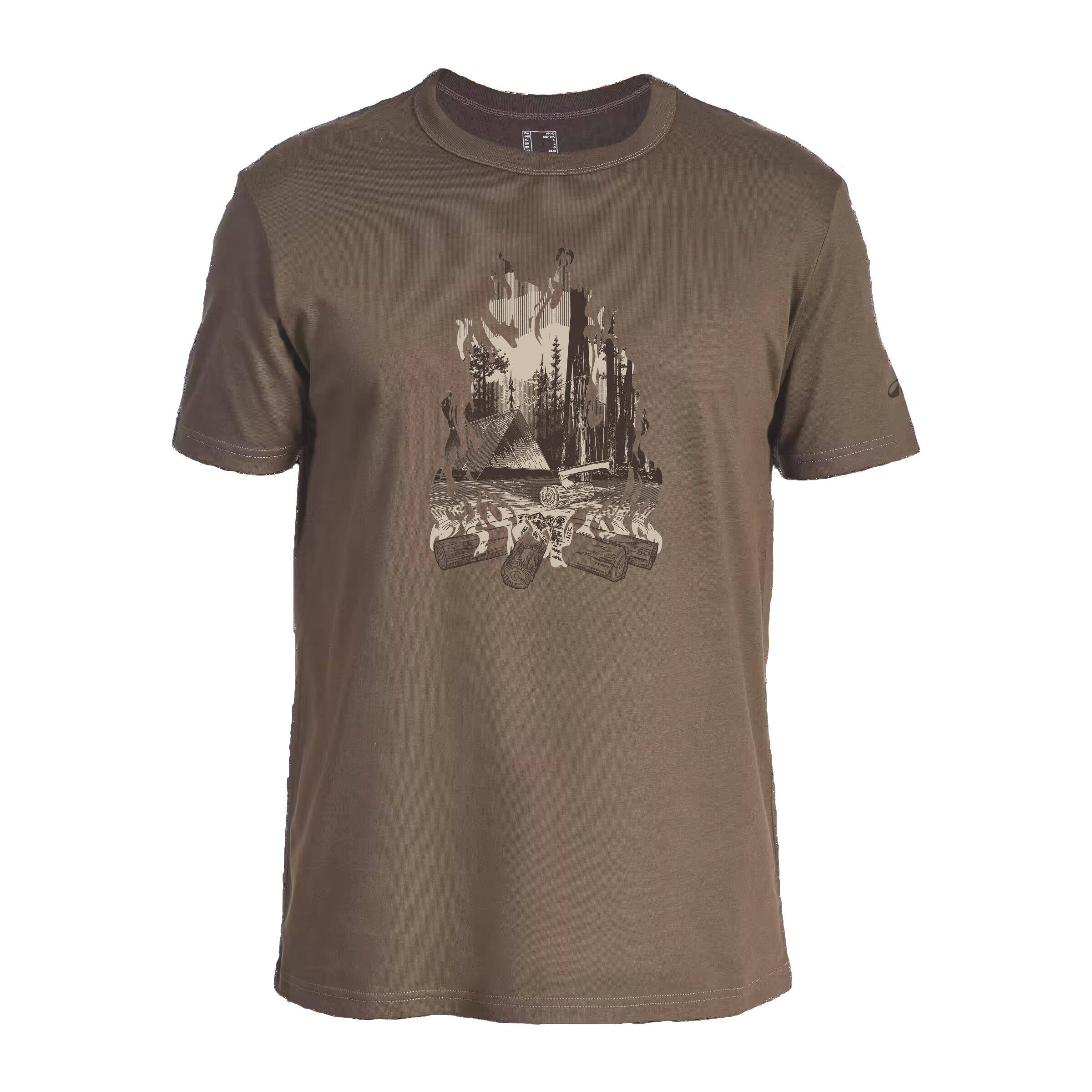 T-SHIRT 100 BUSHCRAFT -  1