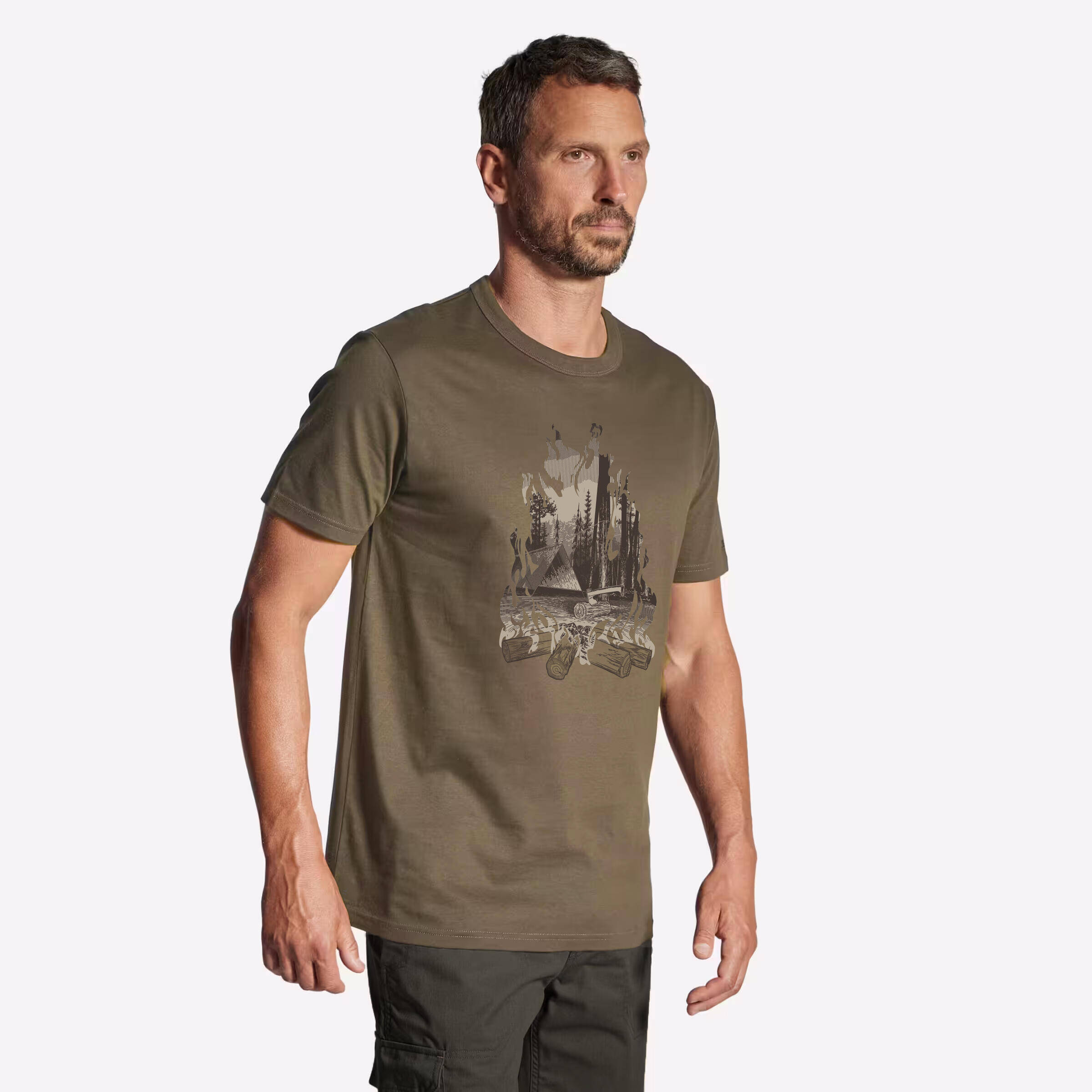 T-SHIRT 100 BUSHCRAFT -  2