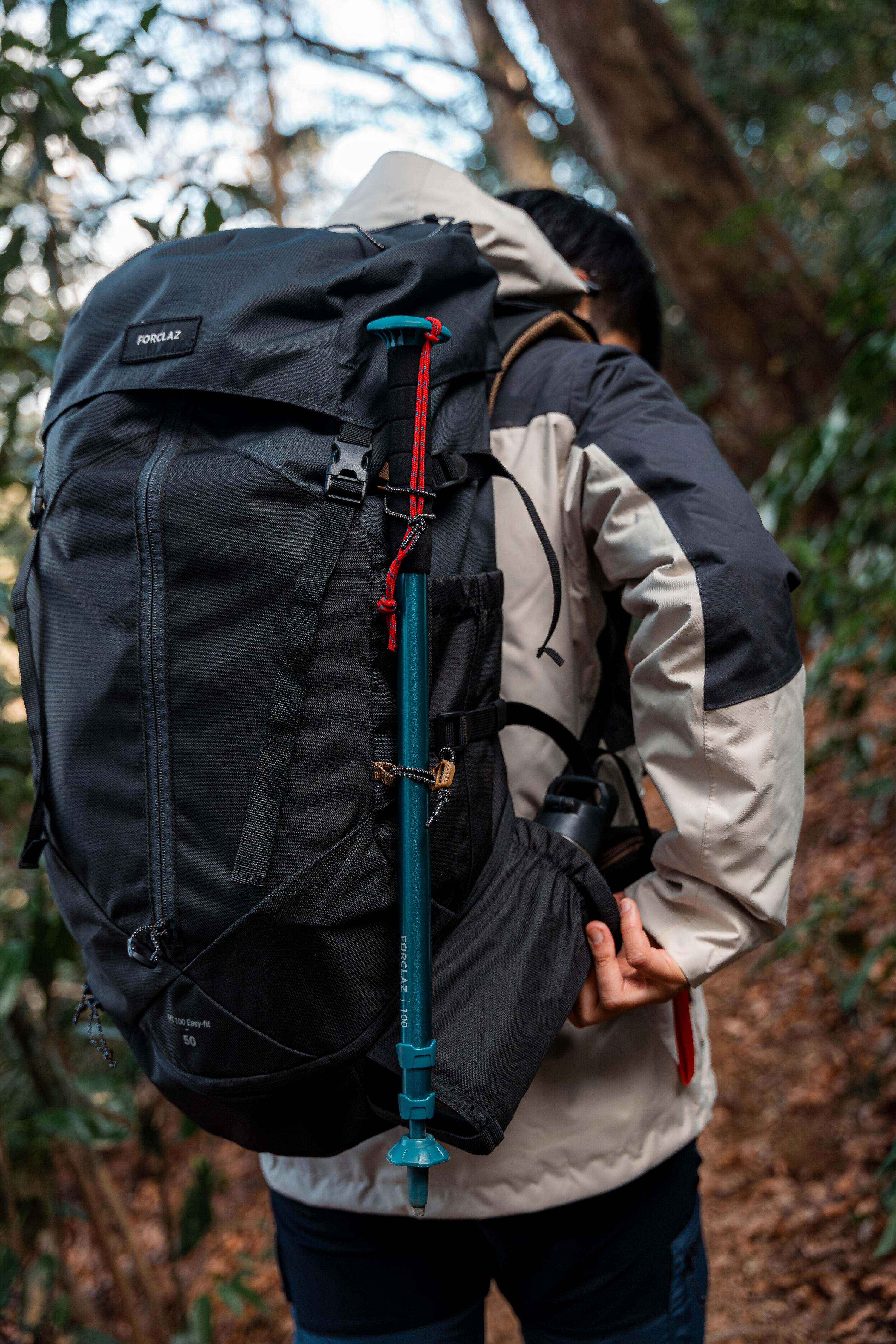 Mochila de montaña y trekking 50L Hombre Simond Trek100 Easyfit 12/14