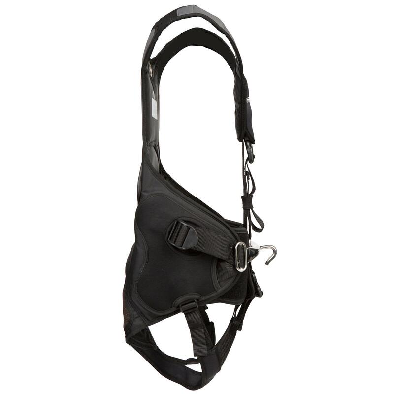 Ceinture de trapèze Voile Dinghy 500 noir/gris