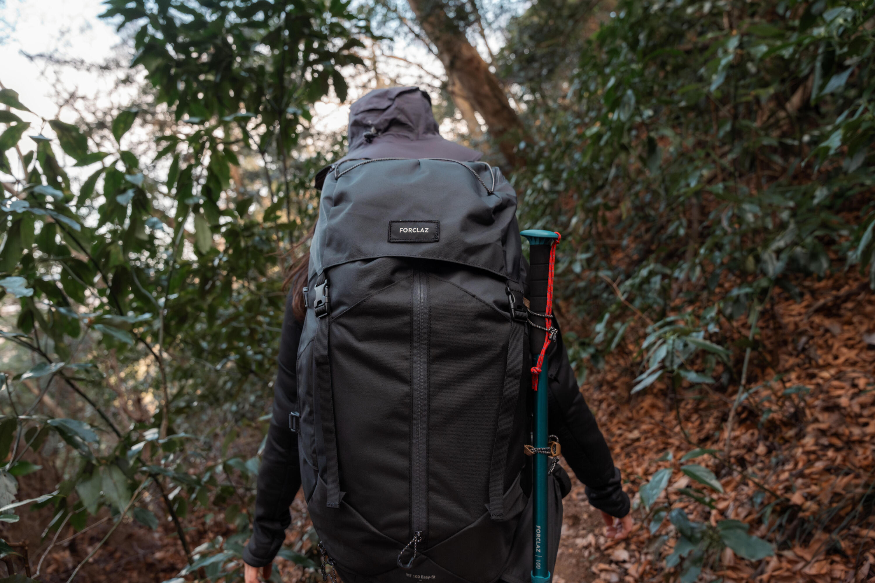 Zaino trekking TREK100 EASYFIT | 50 litri 25/35