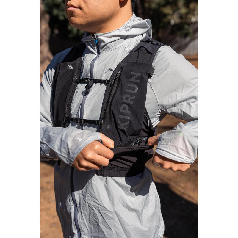 Kamizelka do biegania w terenie unisex Kiprun 900 Race 5 l na softflaski