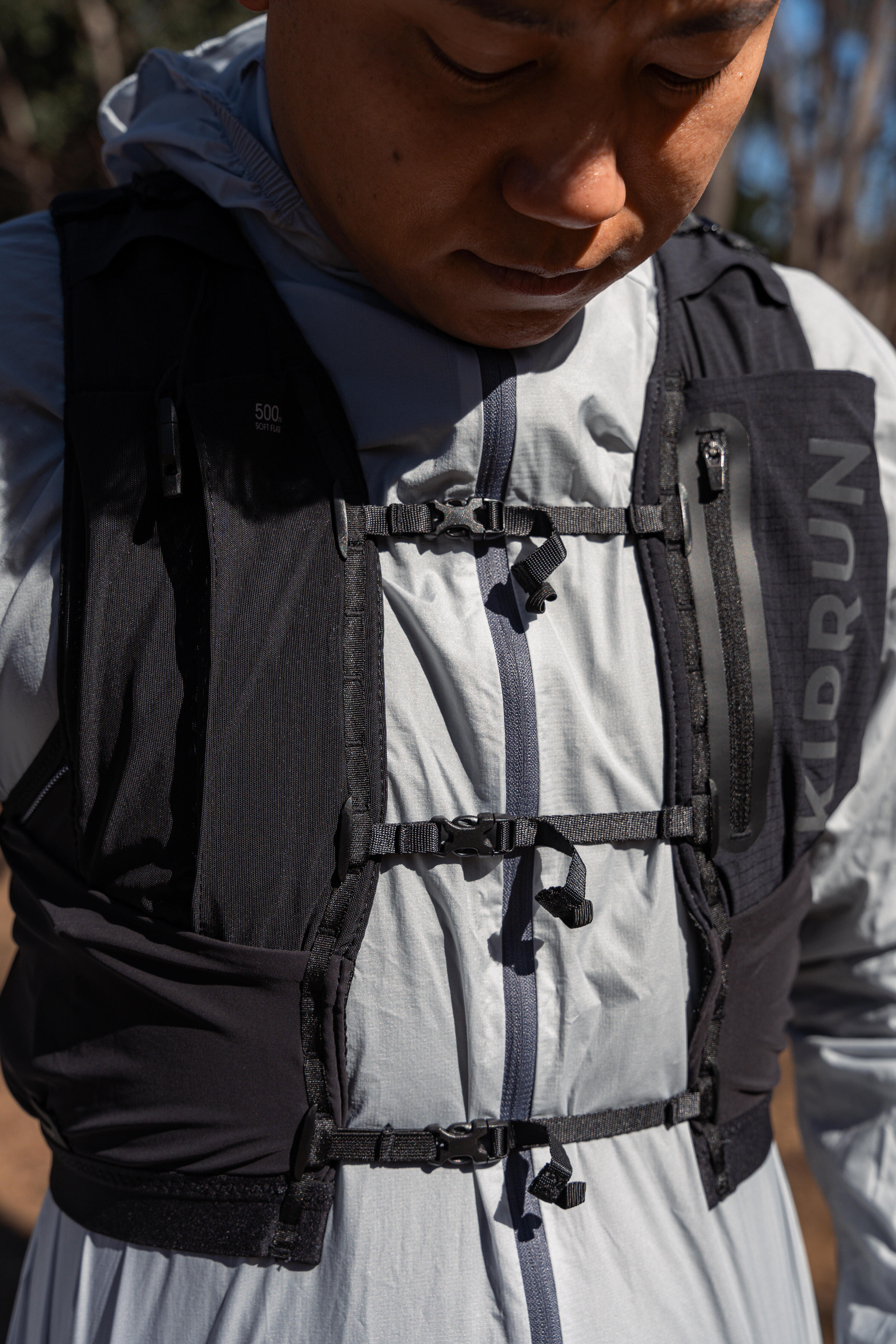 Trailvest voor wedstrijdlopers uniseks 5 liter zwart 2/22