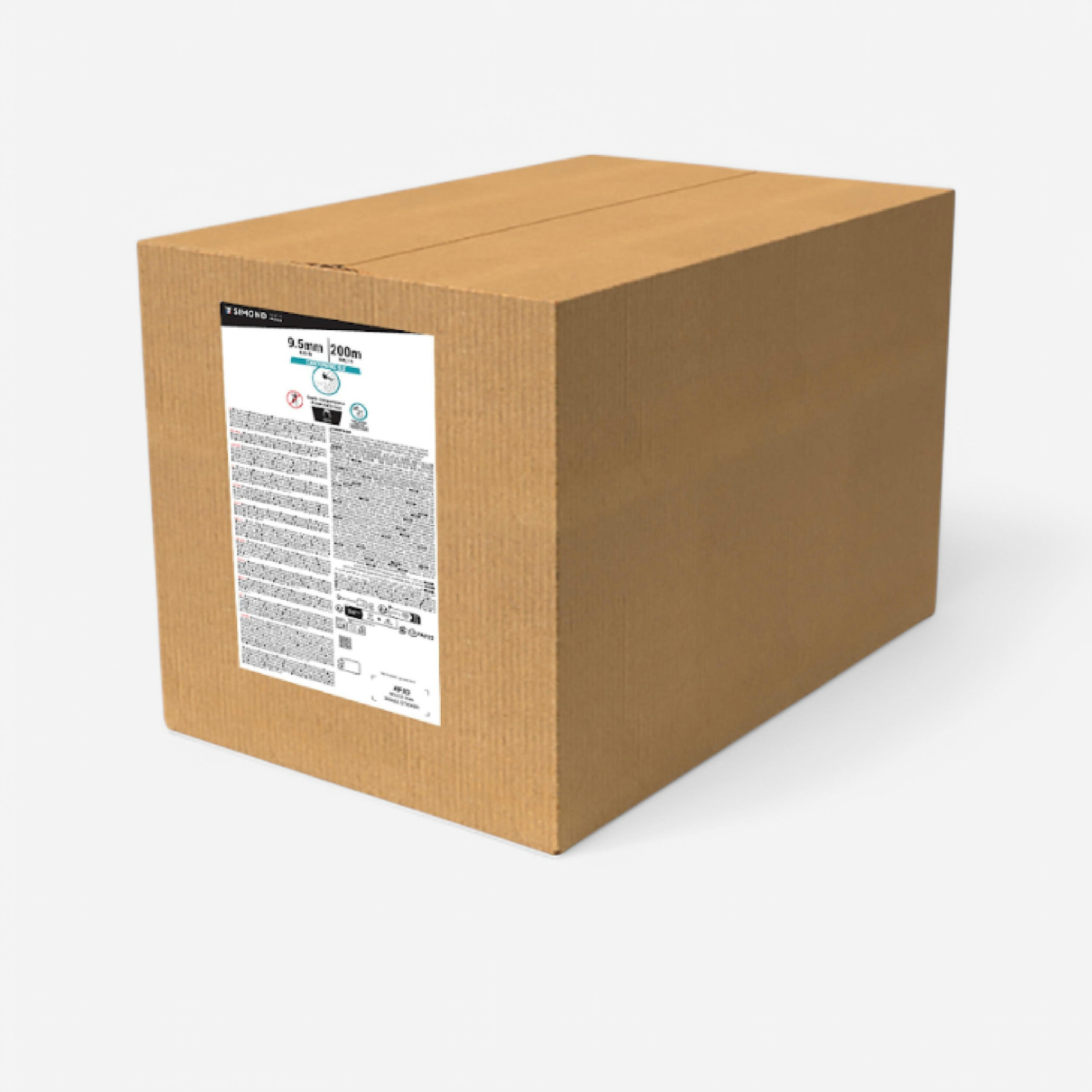 Corde de canyoning semi-statique type a 9,5 mm x 200 m, maskoon - Escalade - Simond- Clubs - Entreprises - Collectivités - Associations