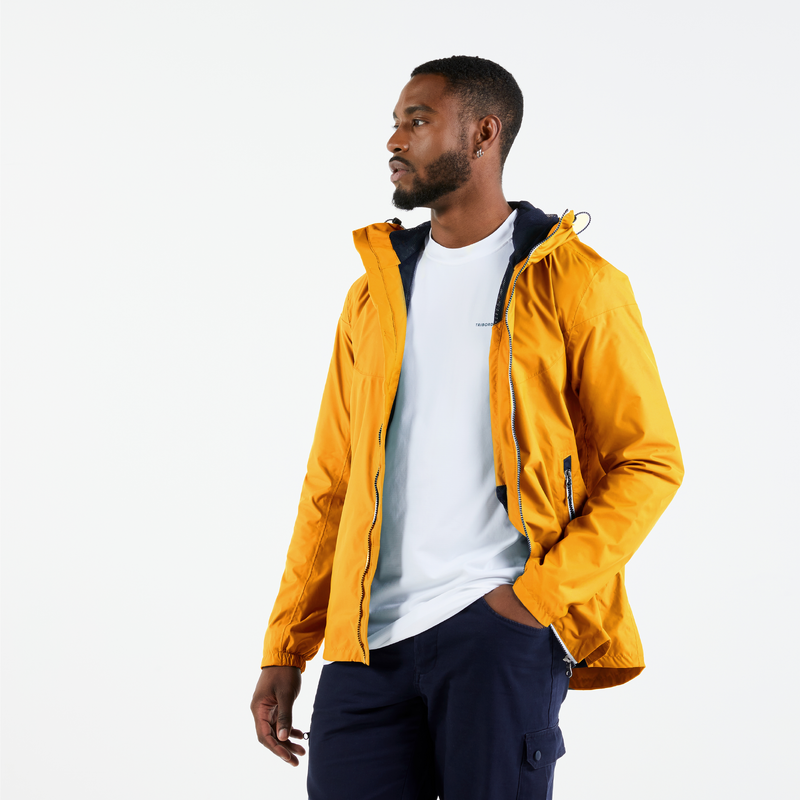 Blouson Léger Homme Veste Coupe-Vent Homme ORANDESIGNE - Léger Respirant - Capuche Détachable - Multi-Poches - Mi-Saison Veste Pluie Légère Homme