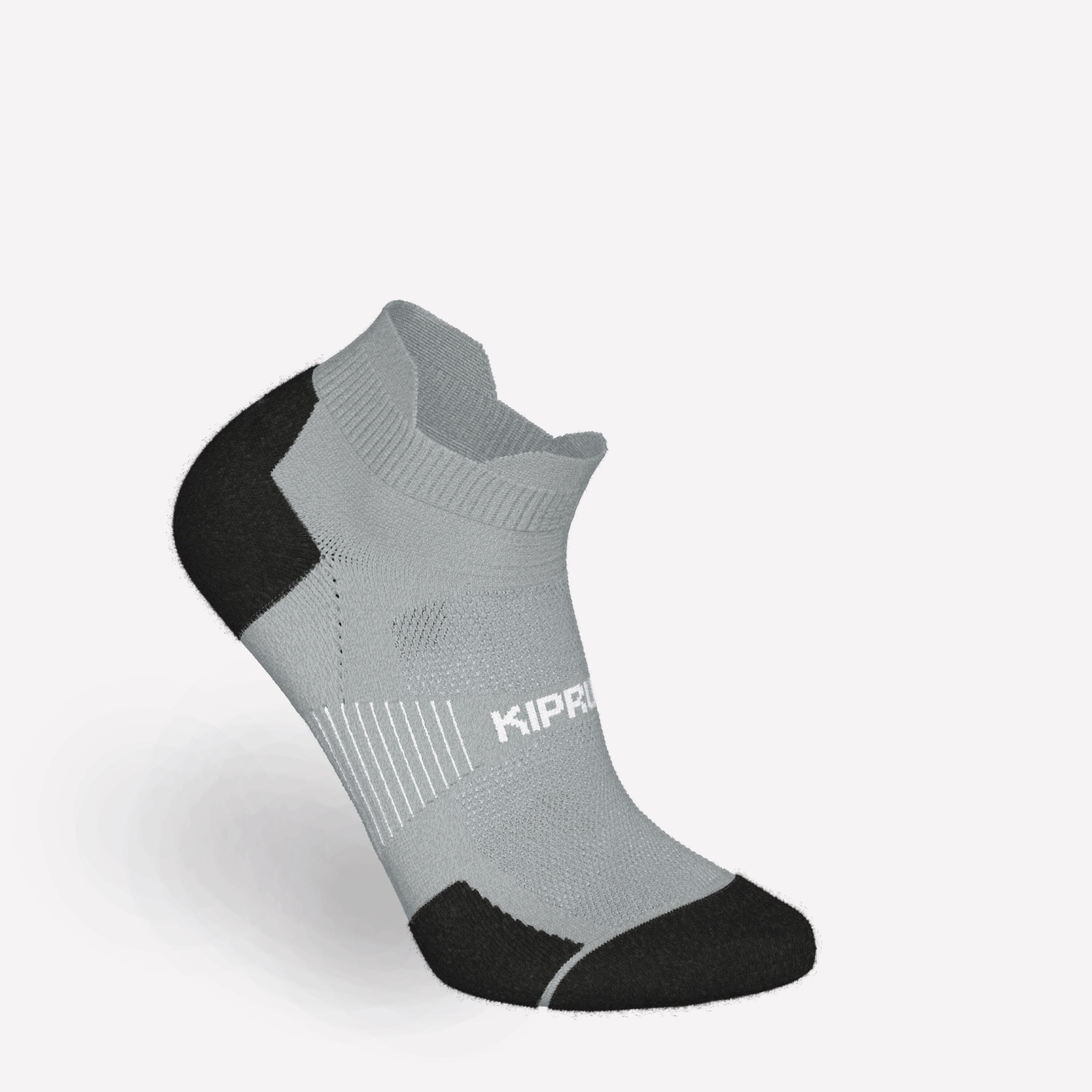CALCETINES RUNNING RUN900 INVISIBLES GRIS 2/5