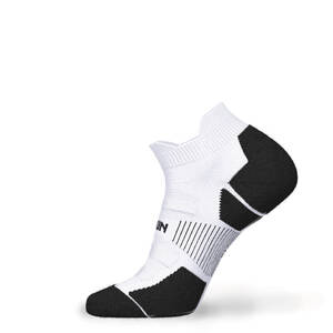 Running Socks Run900 Invisible and Fine - White