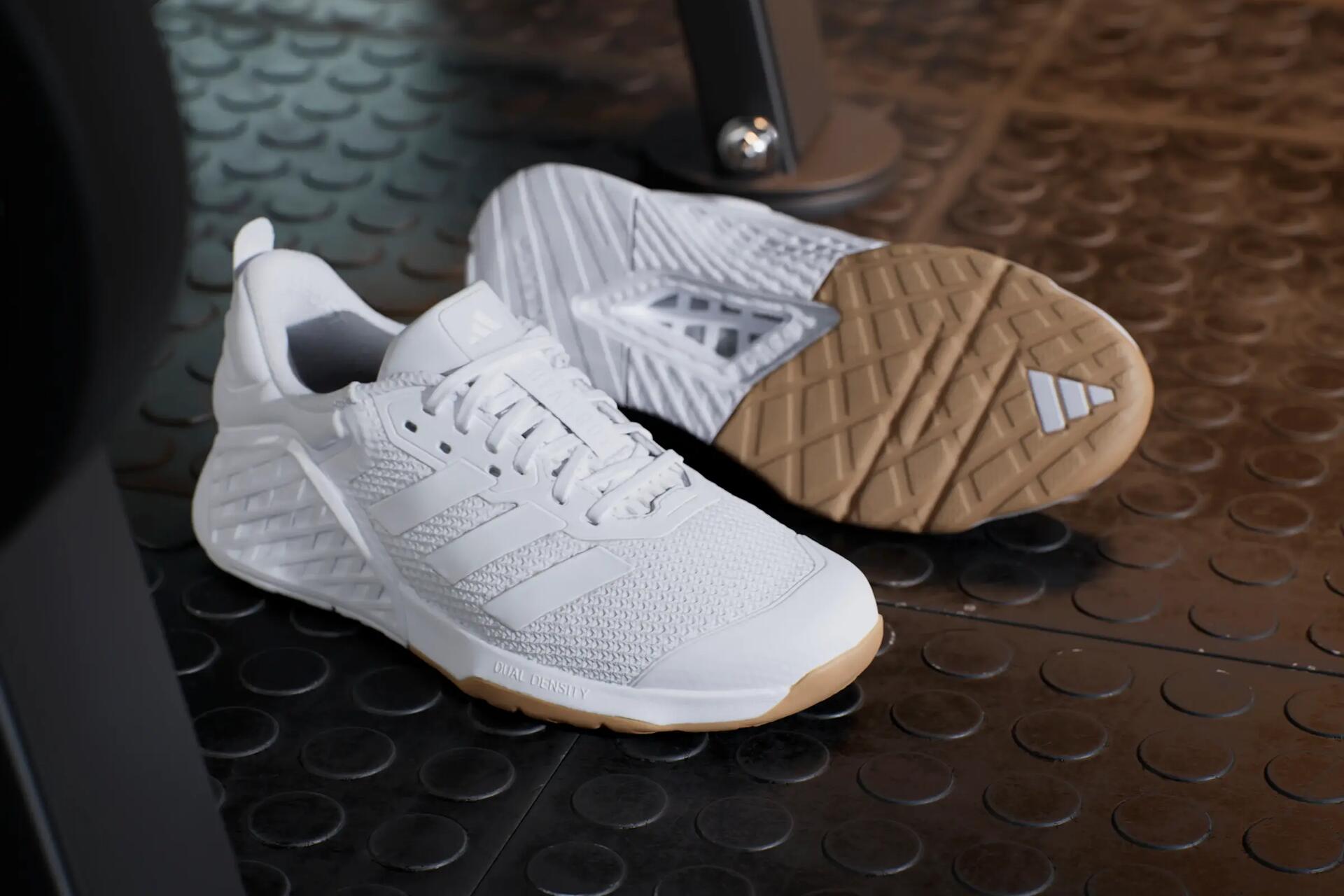 Chaussure de fitness Adidas DROPSET femme - blanc