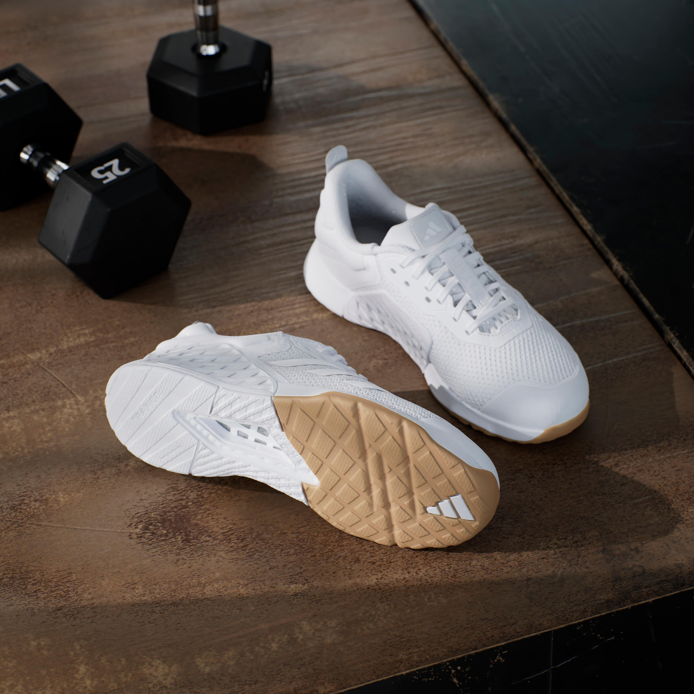 Sneakers ADIDAS donna palestra DROPSET bianche 11/12