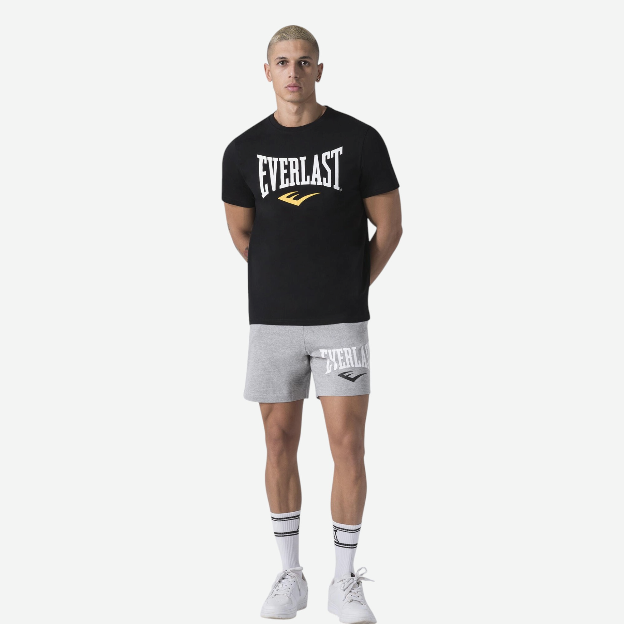 Short de boxe everlast- gris 25 - Boxe - EVERLAST- Clubs - Entreprises - Collectivités - Associations