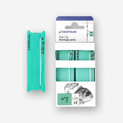 MONTAGE PECHE EN MER PERLE N°10 3H x2