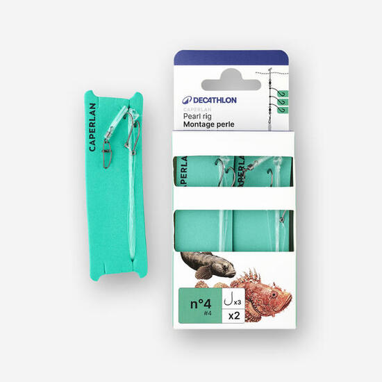 Montatura pesca in mare SW PERLA N°2 2H x2