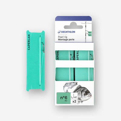 Montatura pesca in mare SW PERLA N°2 2H x2