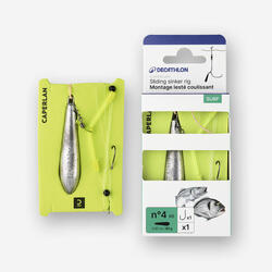 MONTAGE PECHE SURFCASTING LESTE COULISSANT 80g