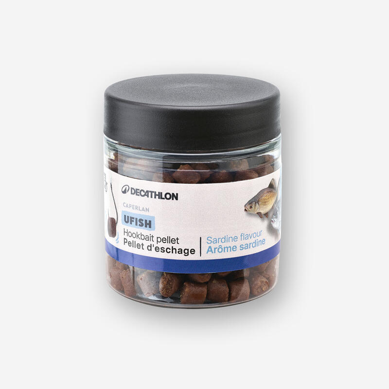 Pellets voor beginnende vissers Ufish Hookbait pellets sardine
