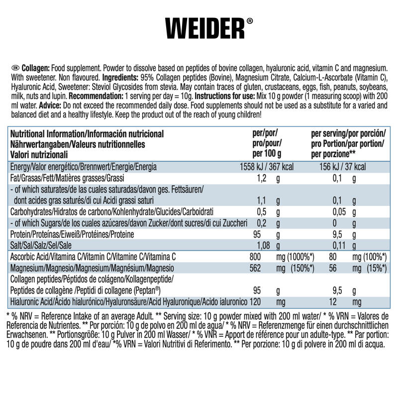 Colagen pudră Weider 300 g 