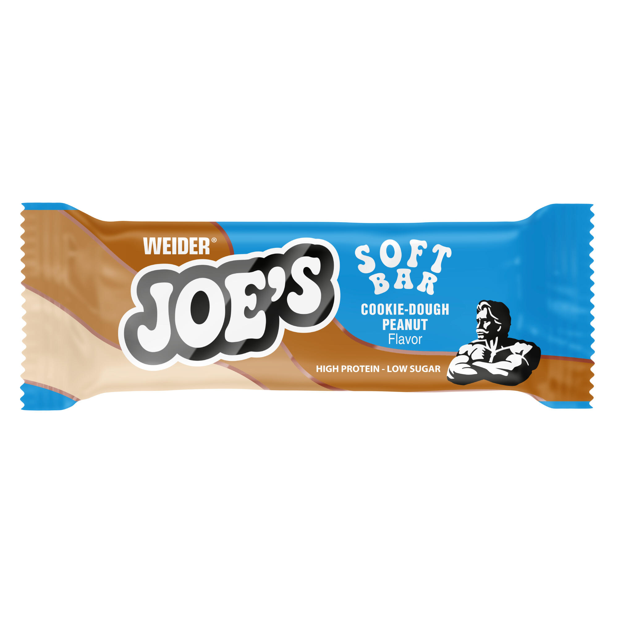 WEIDER Barretta proteica cookie e arachidi, Joe's Soft Bar 50 g