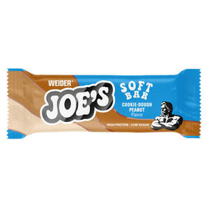 Barrita de proteínas de masa de galletas y cacahuete, Joe's Soft Bar 50 g