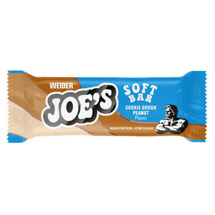 Proteinriegel Cookie Dough und Erdnüsse 50 g Joe's - Soft Bar