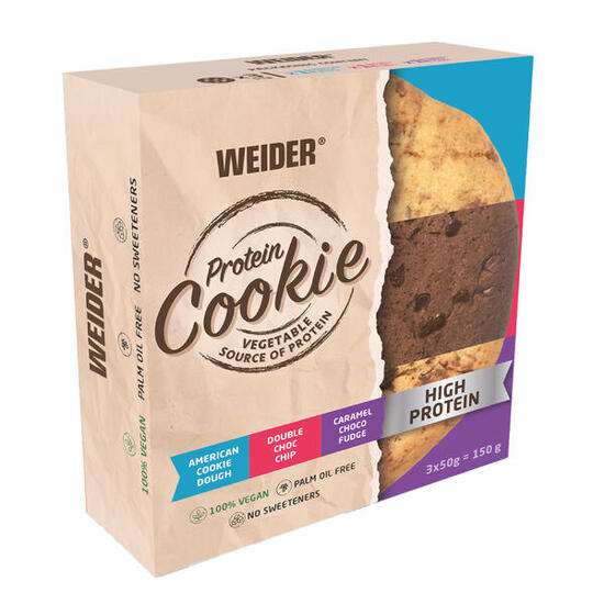 Biscotti Weider COOKIE MIX 3x50g
