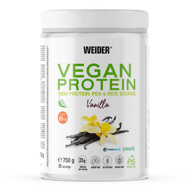 Proteinpulver Vegan Vanille 750 g