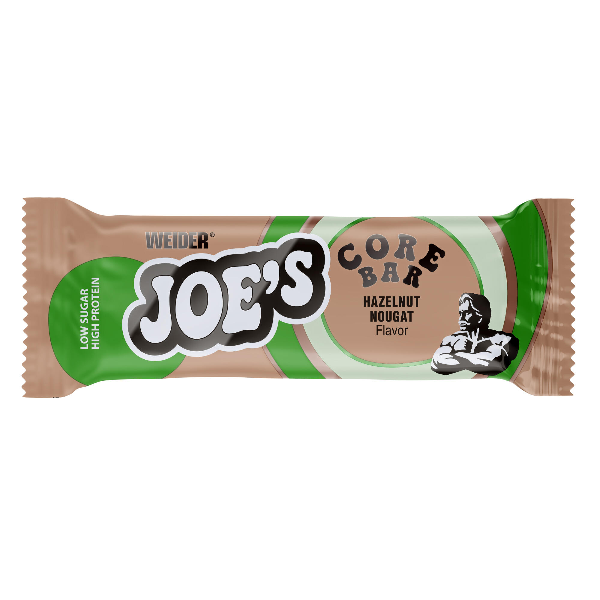 WEIDER Barretta proteica torrone nocciole, Joe's Soft Bar 45 g