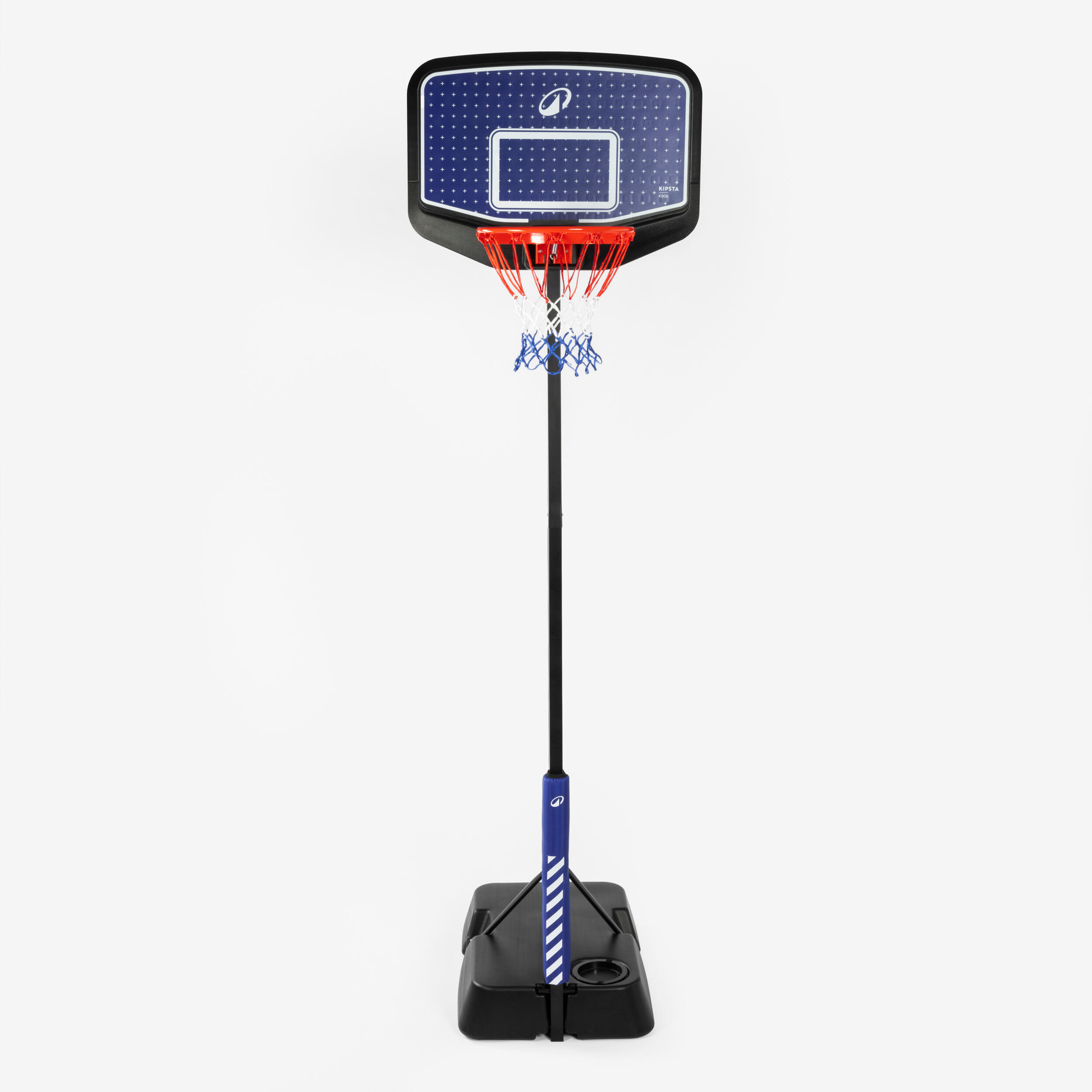 TARMAK Canasta de baloncesto mates niños con pie regulable de 1,60 m a 2,20 m - K900