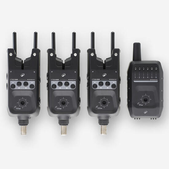 Walizka 3 sygnalizatorów + centralka Caperlan Xtrem 900