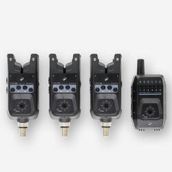 Coffret pêche de la carpe Xtrem 500 3 détecteurs de touche + centrale