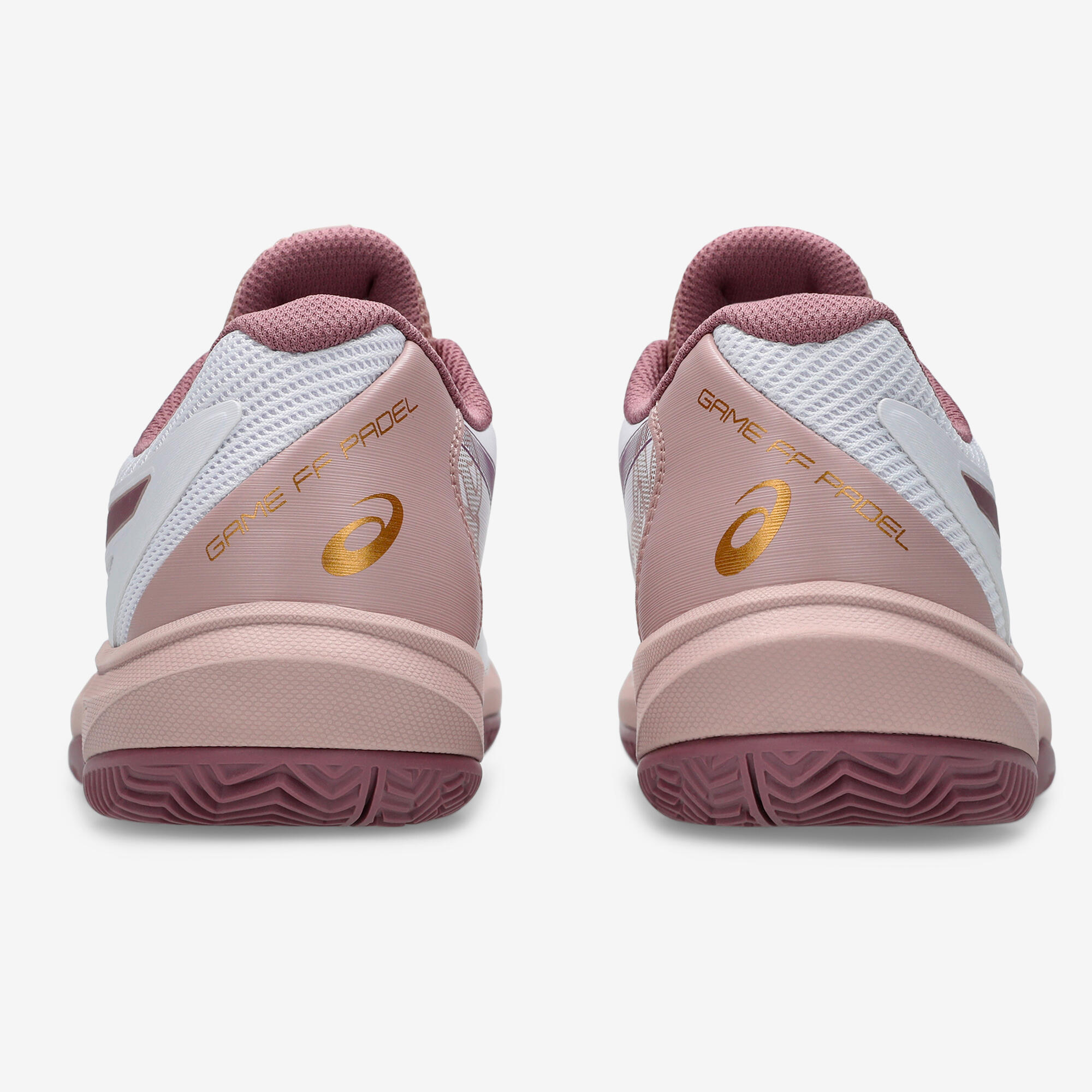 Padelschoenen voor dames Gel Game 9 wit/roze/wit 7/9