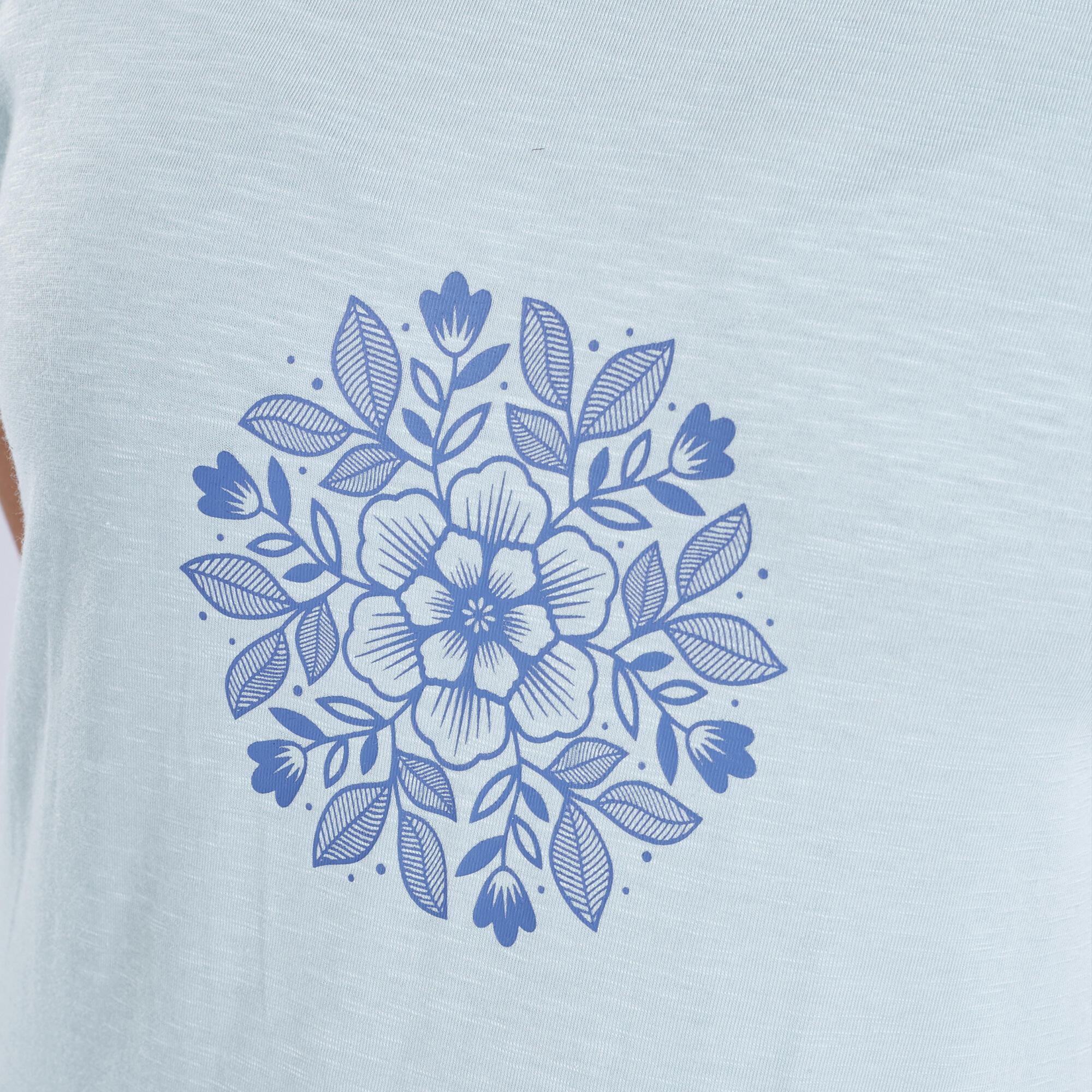 Soft Short-Sleeved T-Shirt 500 - Celadon Green