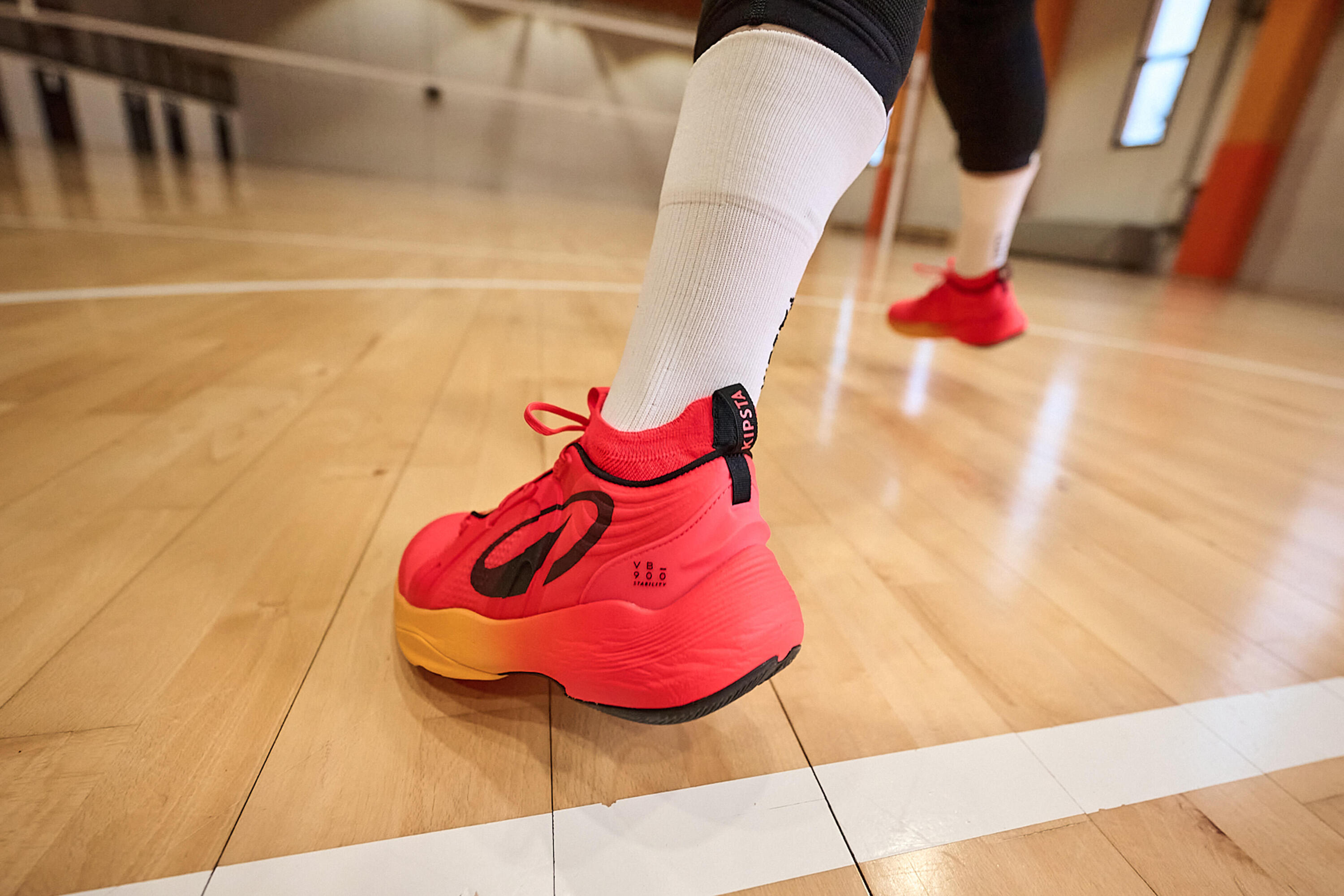 Scarpe pallavolo adulto VB 900 STABILITY rosse Alessia Orro 11/13