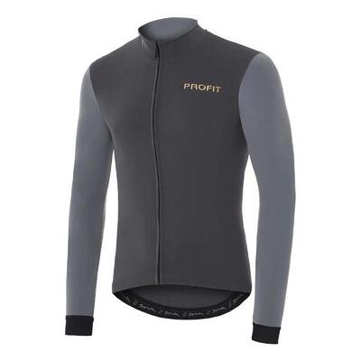 Maillot ciclismo manga larga hombre Spiuk Profit Ultralight Gris