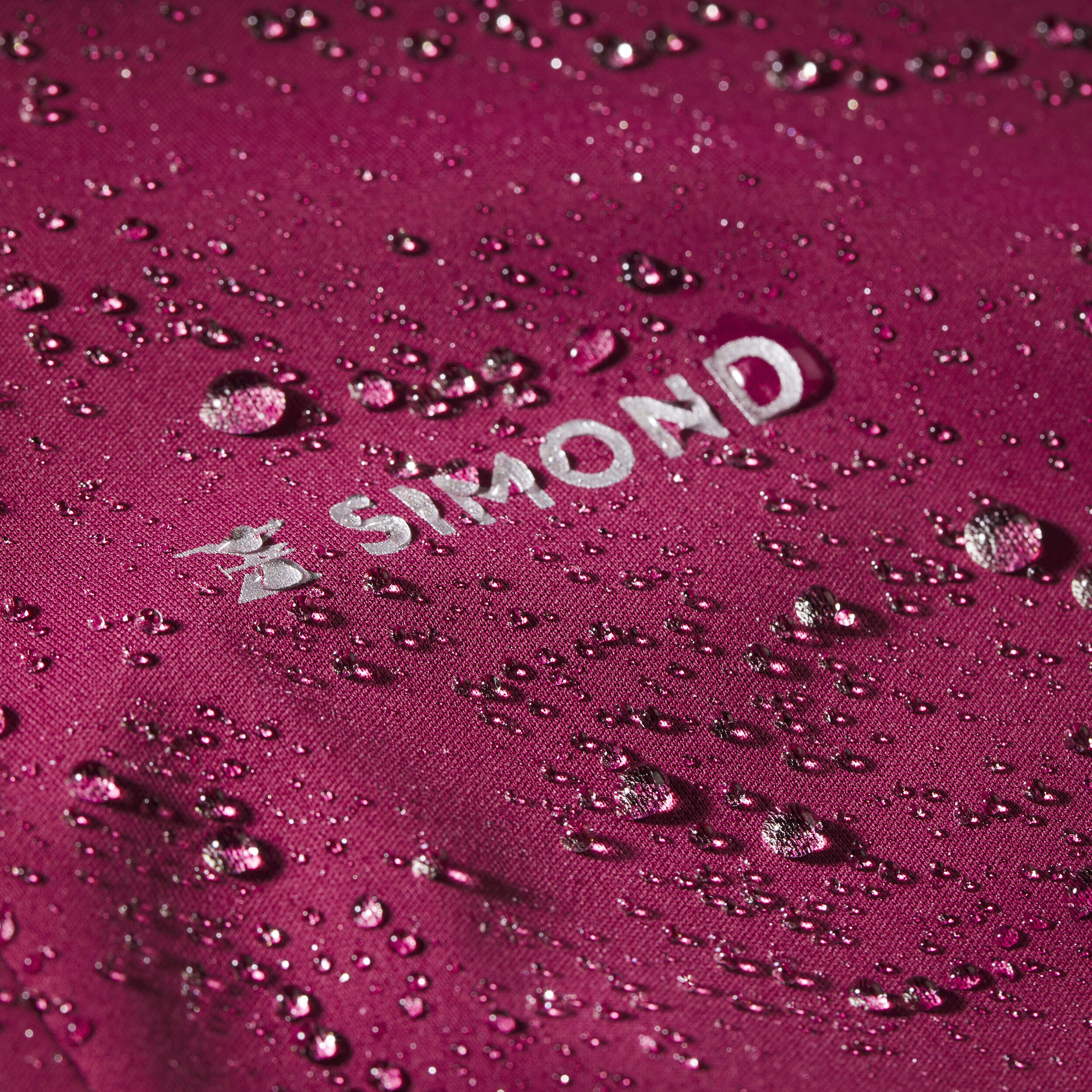 Women's Softshell Jacket - Red - SIMOND