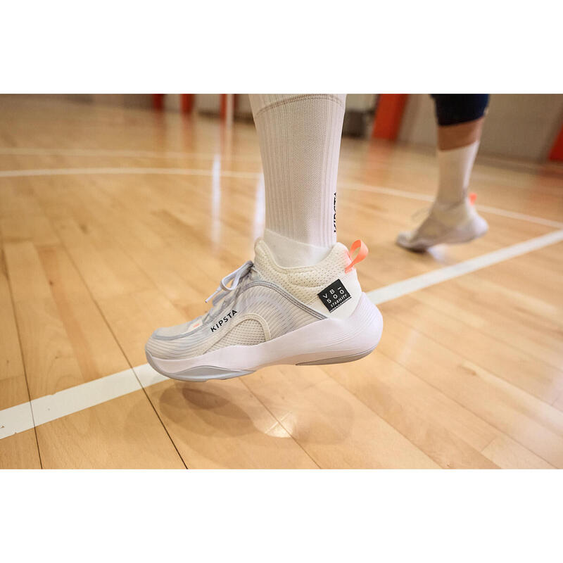 Chaussures de Volley Stability 500 - Blanc
