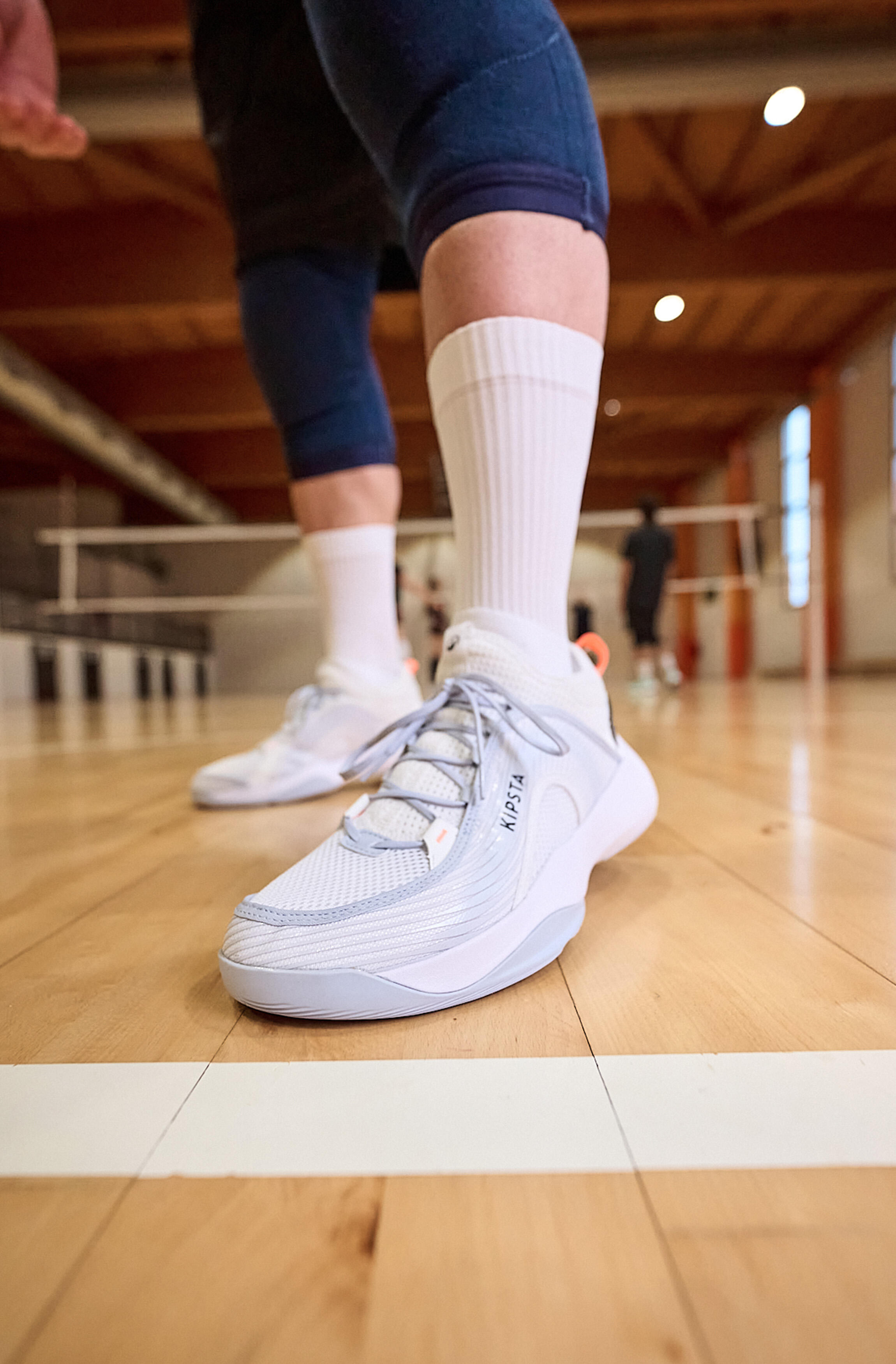 Chaussures de Volley Stability 500 - Blanc 12/12