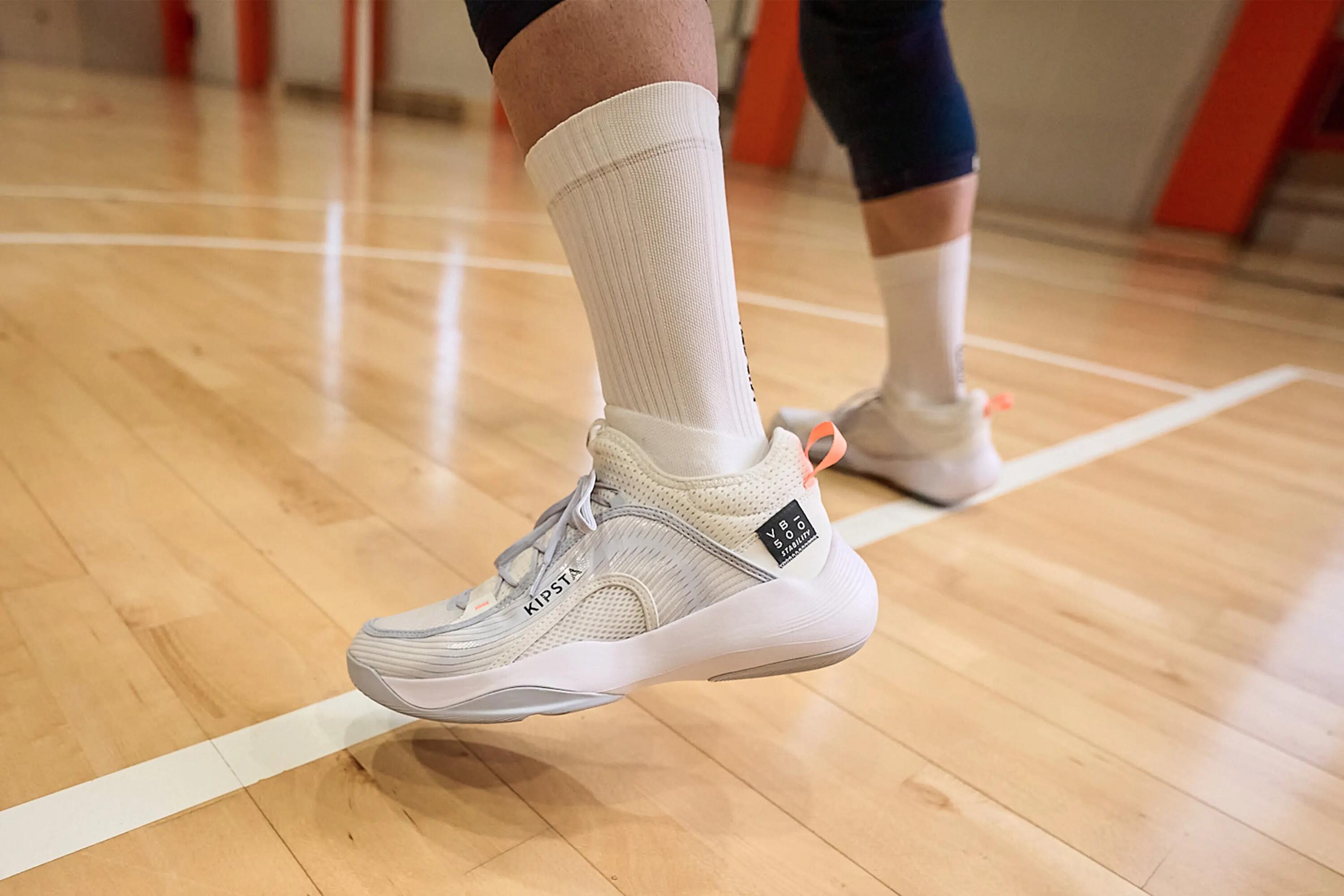 ZAPATILLAS DE VÓLEIBOL STABILITY 500 BLANCO 4/9