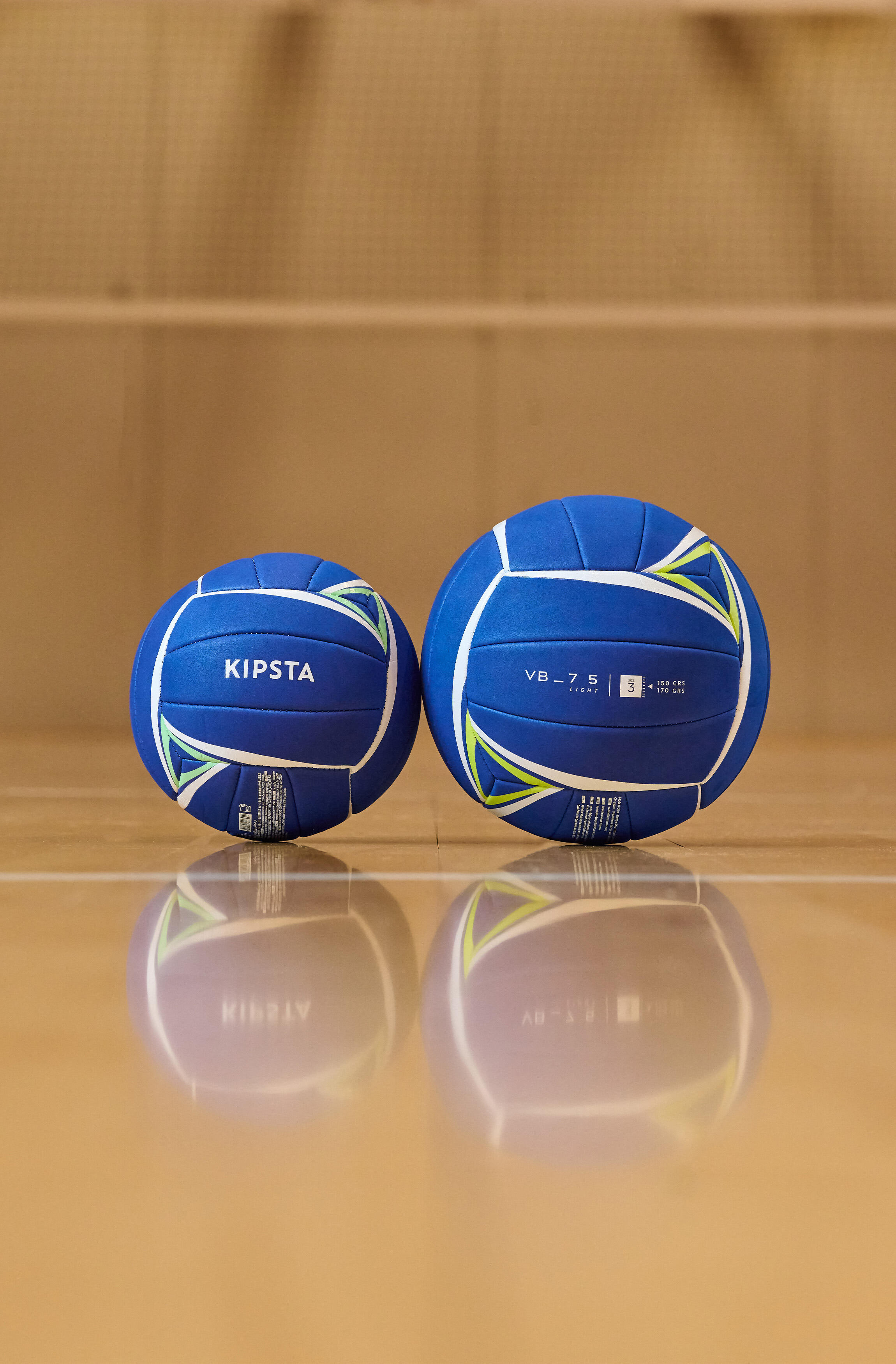Ballon de Volley-Ball Enfant Taille 1 VB - Bleu Clair 6/6
