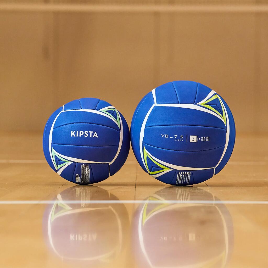 Ballon de Volley-Ball Adulte Taille 3 VB - Bleu Clair