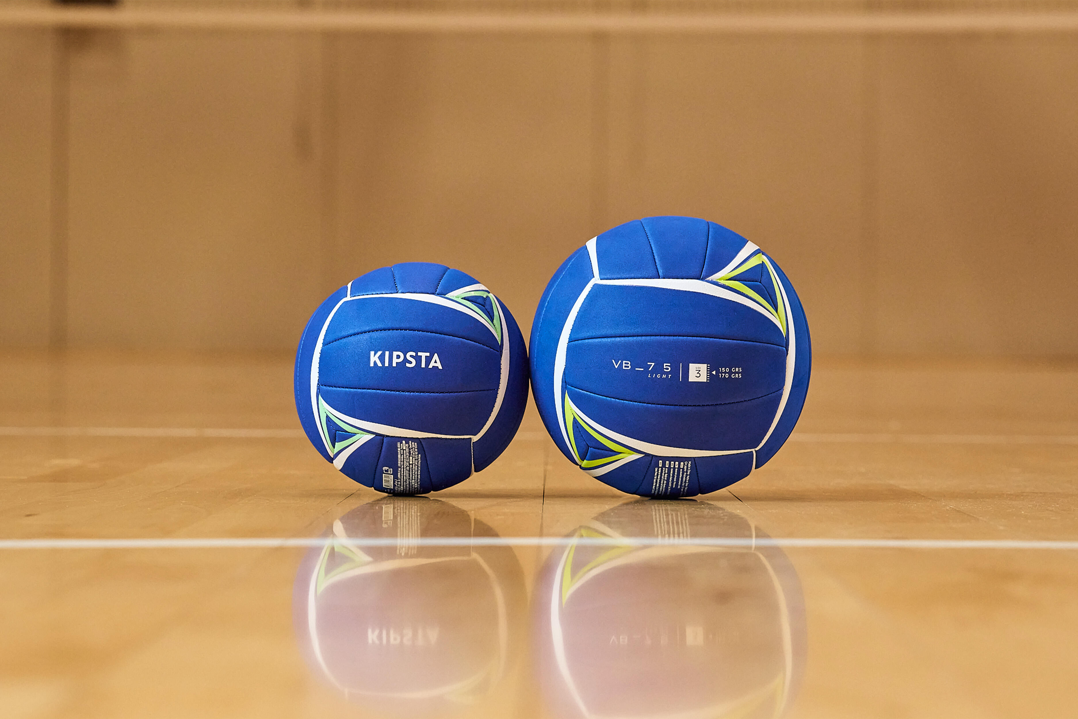 Volleyball size 3 adult, VB light blue