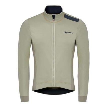 Chaqueta ciclismo hombre invierno Spiuk Anatomic Membrana Crema