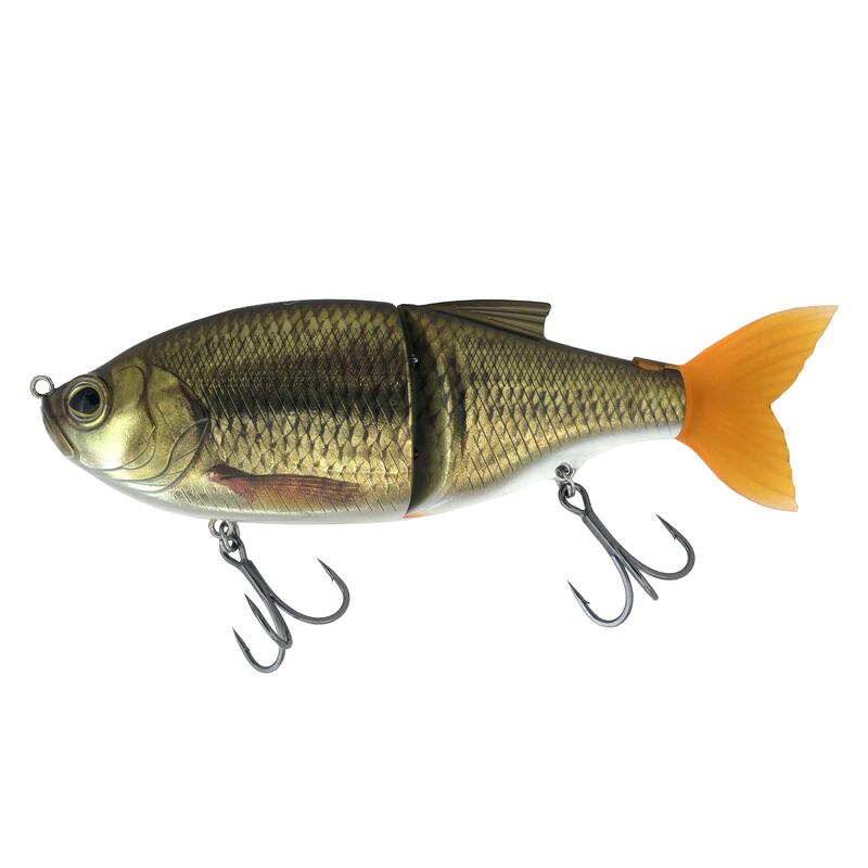 Nălucă Swimbait Pescuit la răpitor GLIDBEAST 160S Gold