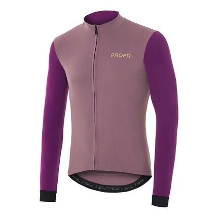 Maillot ciclismo manga larga hombre Spiuk Profit Ultralight Morado