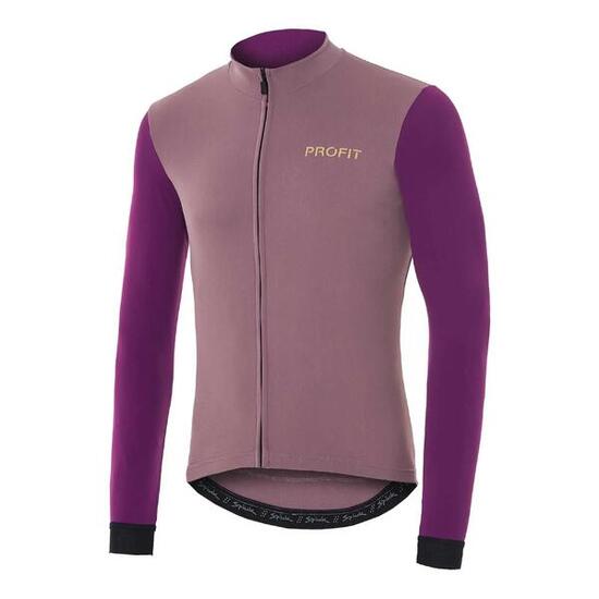 Maillot ciclismo manga larga hombre Spiuk Profit Ultralight Morado