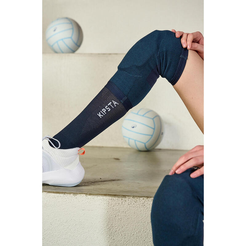 Joelheiras de Voleibol VKP500 Azul Marinho