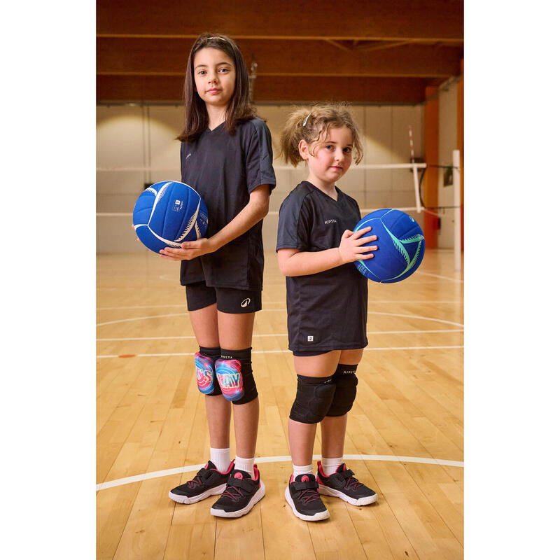 CALÇÕES DE VOLEIBOL V100 MENINA PRETO