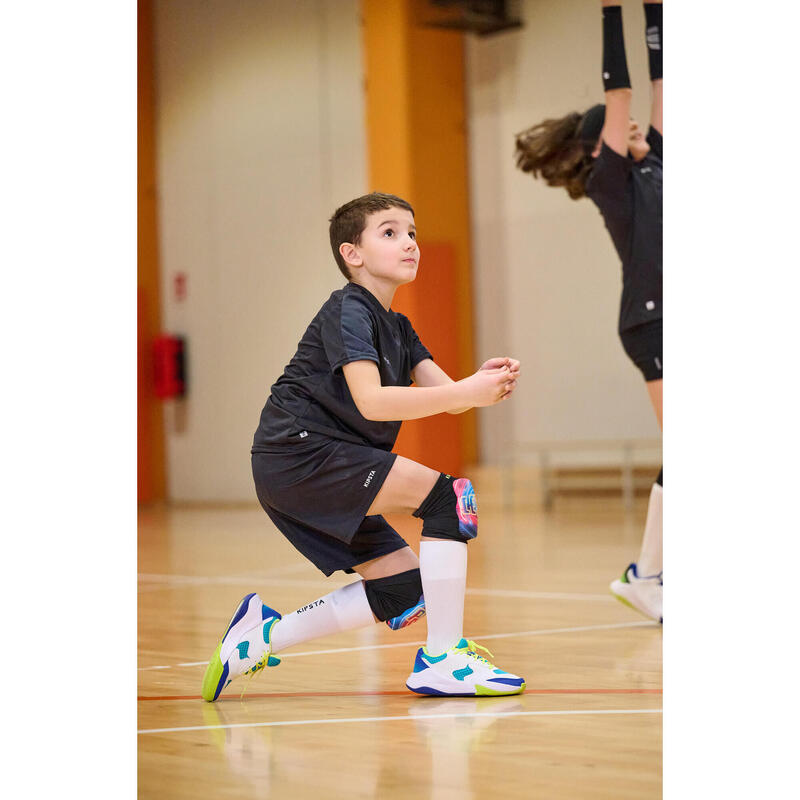 Genouillères de volley-ball VKP100 noires "Let's play"