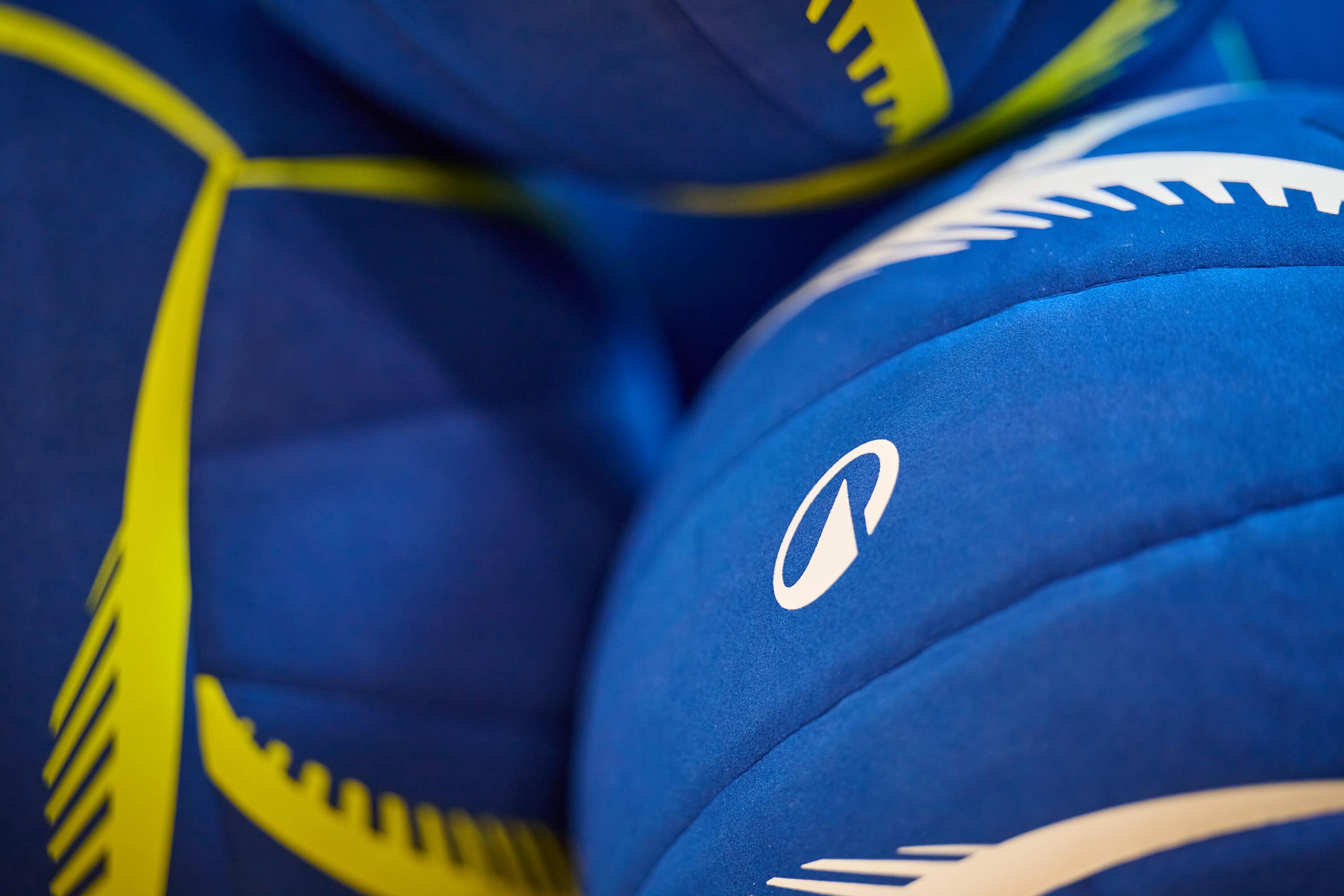 Minge Volei VB500 SOFT 200/220g Albastru și alb 9/24