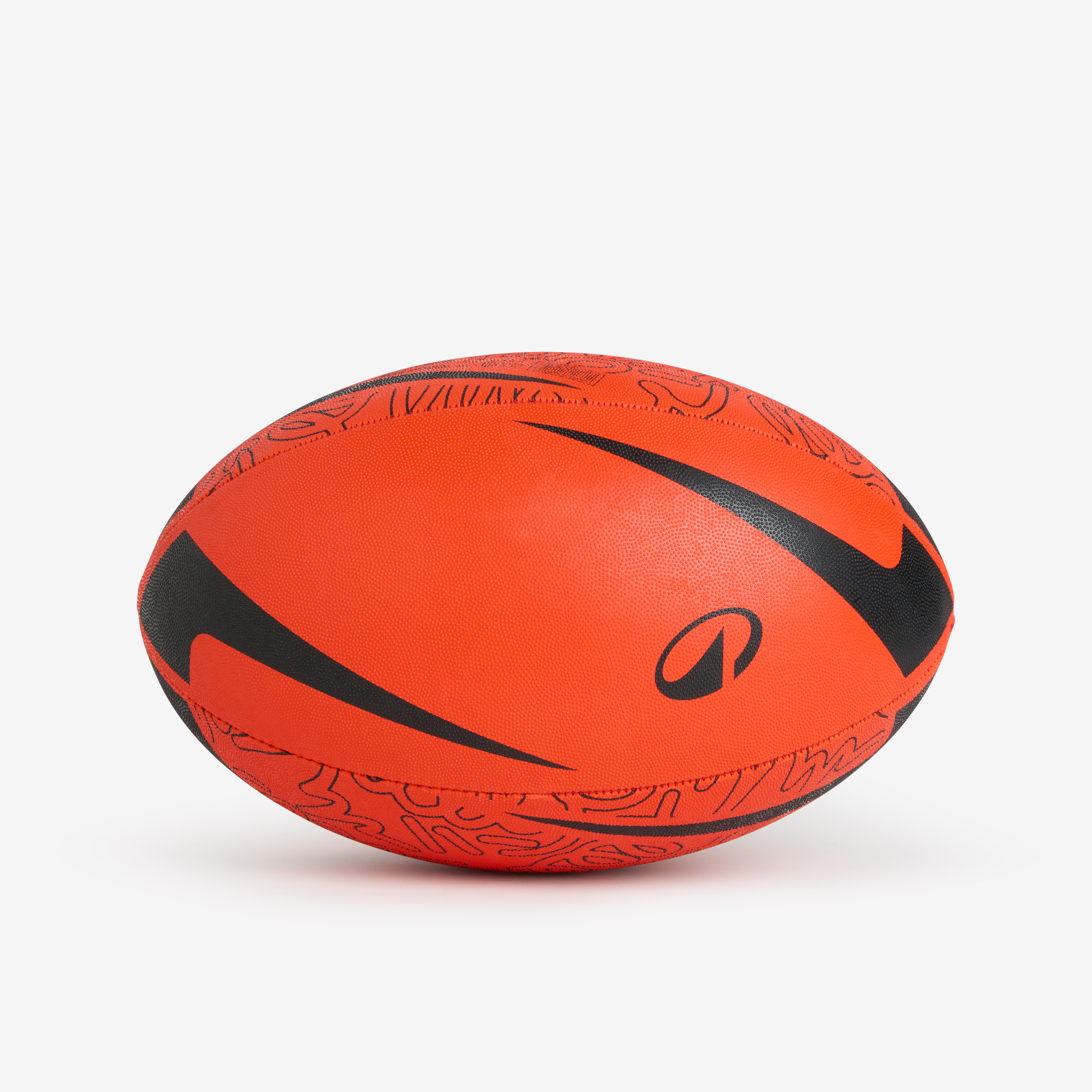 Ballon de rugby taille 4 - ballon de rugby initiation light orange s4 - Kipsta